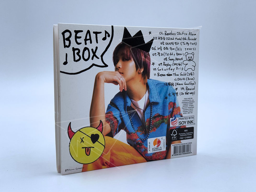 Miniatura: NCT DREAM "BEATBOX" ALBUM VERSIÓN DIGIPACK HAECHAN ABIERTO