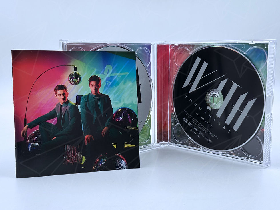 Miniatura: TVXQ "WITH" ALBUM VERSIÓN LIMITED EDITION B ABIERTO