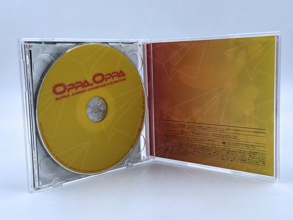 Miniatura: SUPER JUNIOR-D&E "OPPA OPPA" ALBUM VERSIÓN CD + DVD ABIERTO