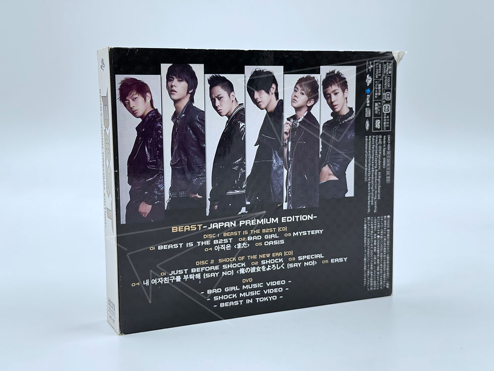 Miniatura: BEAST "BEAST JAPAN PREMIUM EDITION" ALBUM ABIERTO