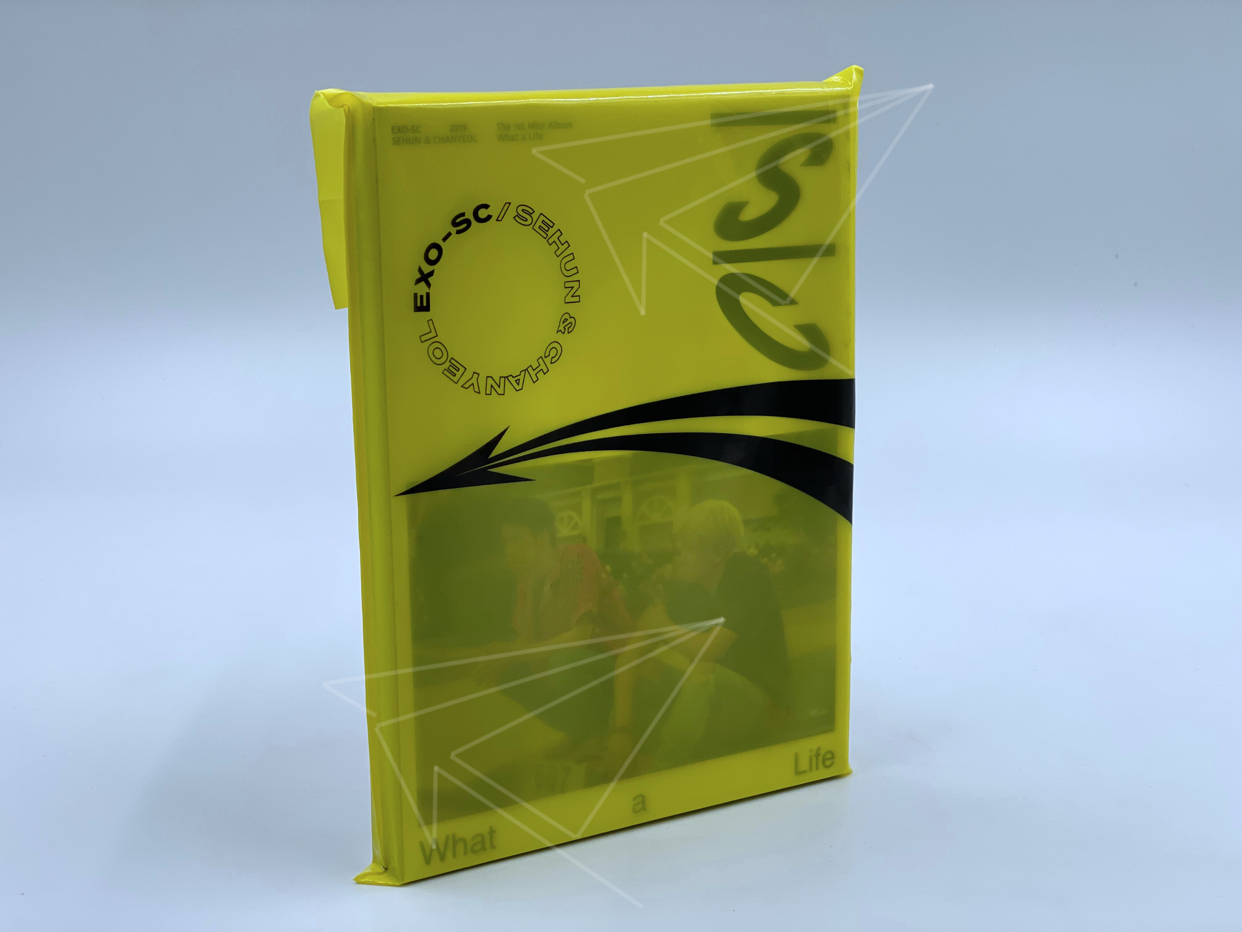 EXO-SC "WHAT A LIFE" ALBUM VERSIÓN SC2019_P ABIERTO