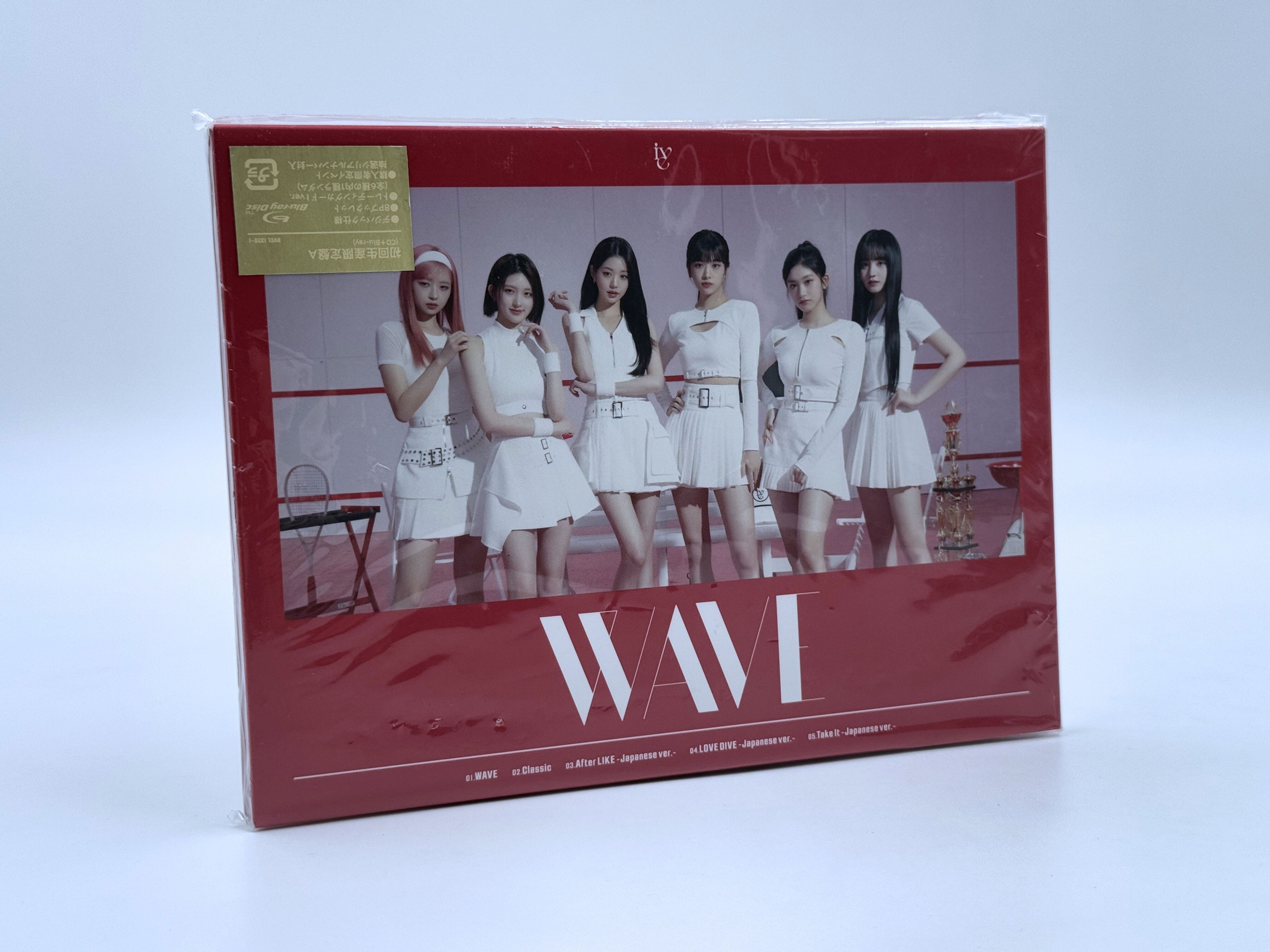 IVE "WAVE" ALBUM VERSIÓN LIMITED EDITION A ABIERTO