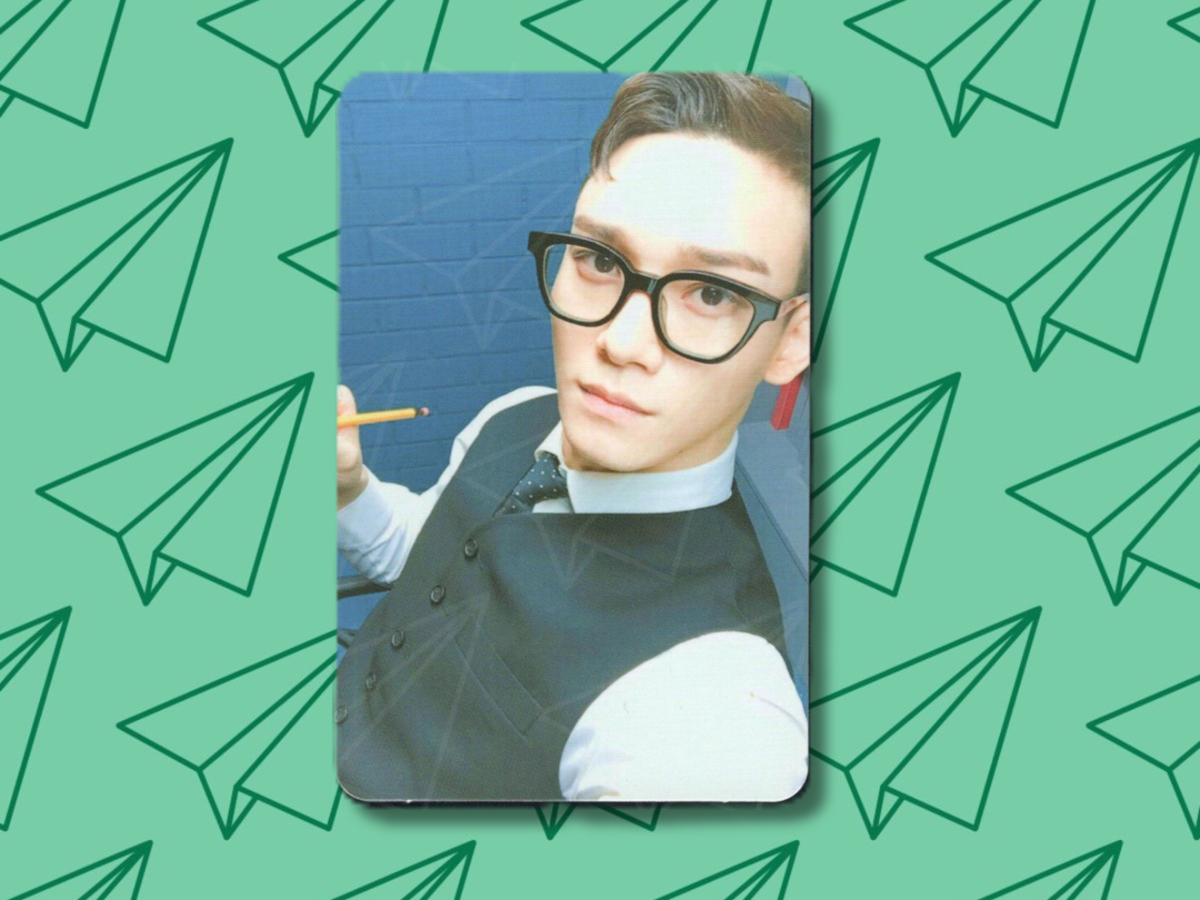 EXO-CBX CHEN "HEY MAMA!" PHOTOCARD VERSIÓN A