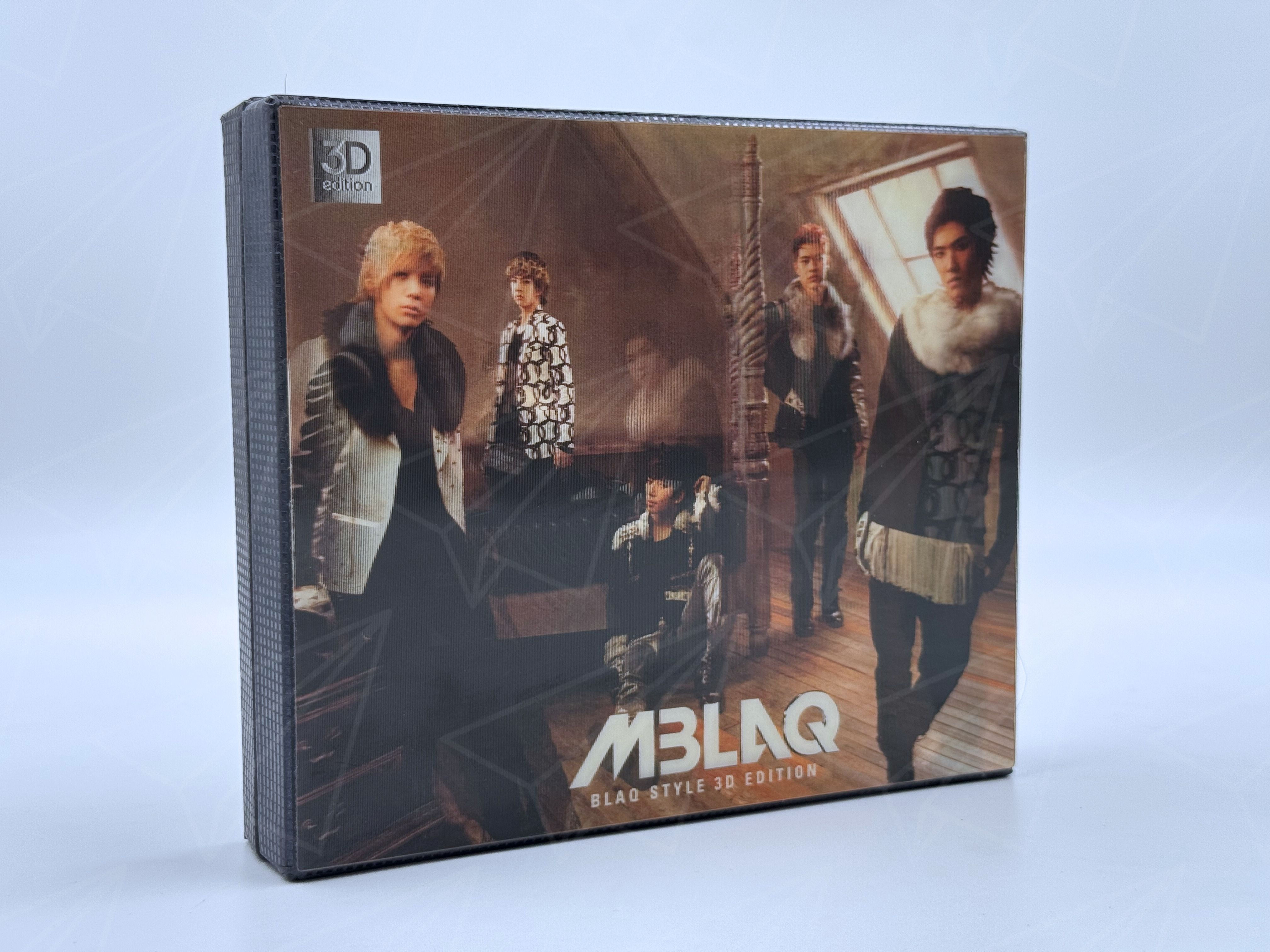 MBLAQ "BLAQ STYLE" ALBUM 3D EDITION ABIERTO