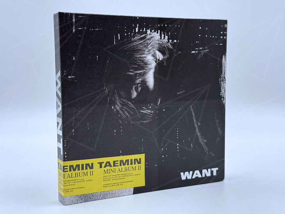 Miniatura: TAEMIN "WANT" ALBUM VERSIÓN WANT ABIERTO