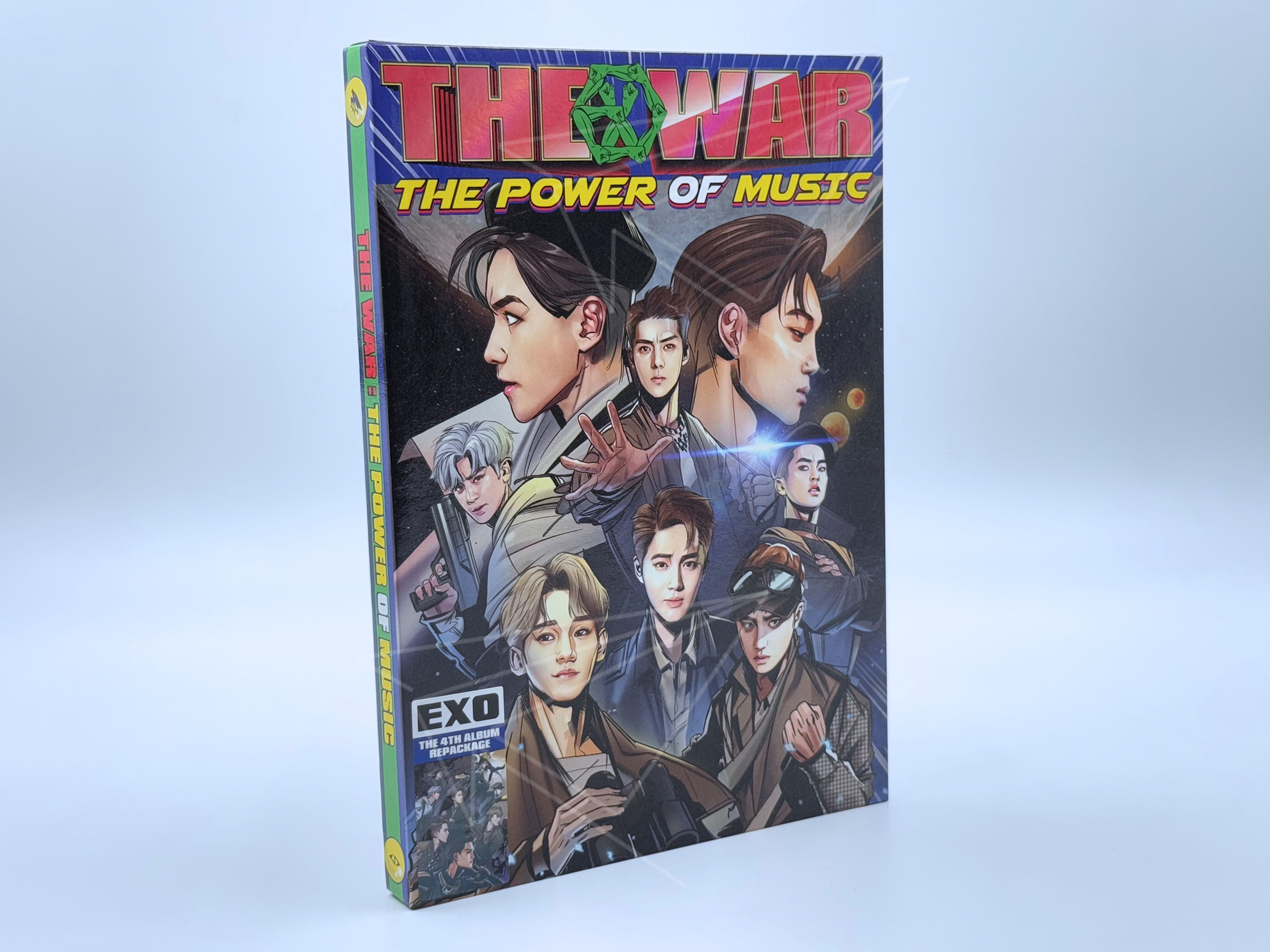 EXO "THE POWER OF MUSIC" ALBUM VERSIÓN COREANA ABIERTO