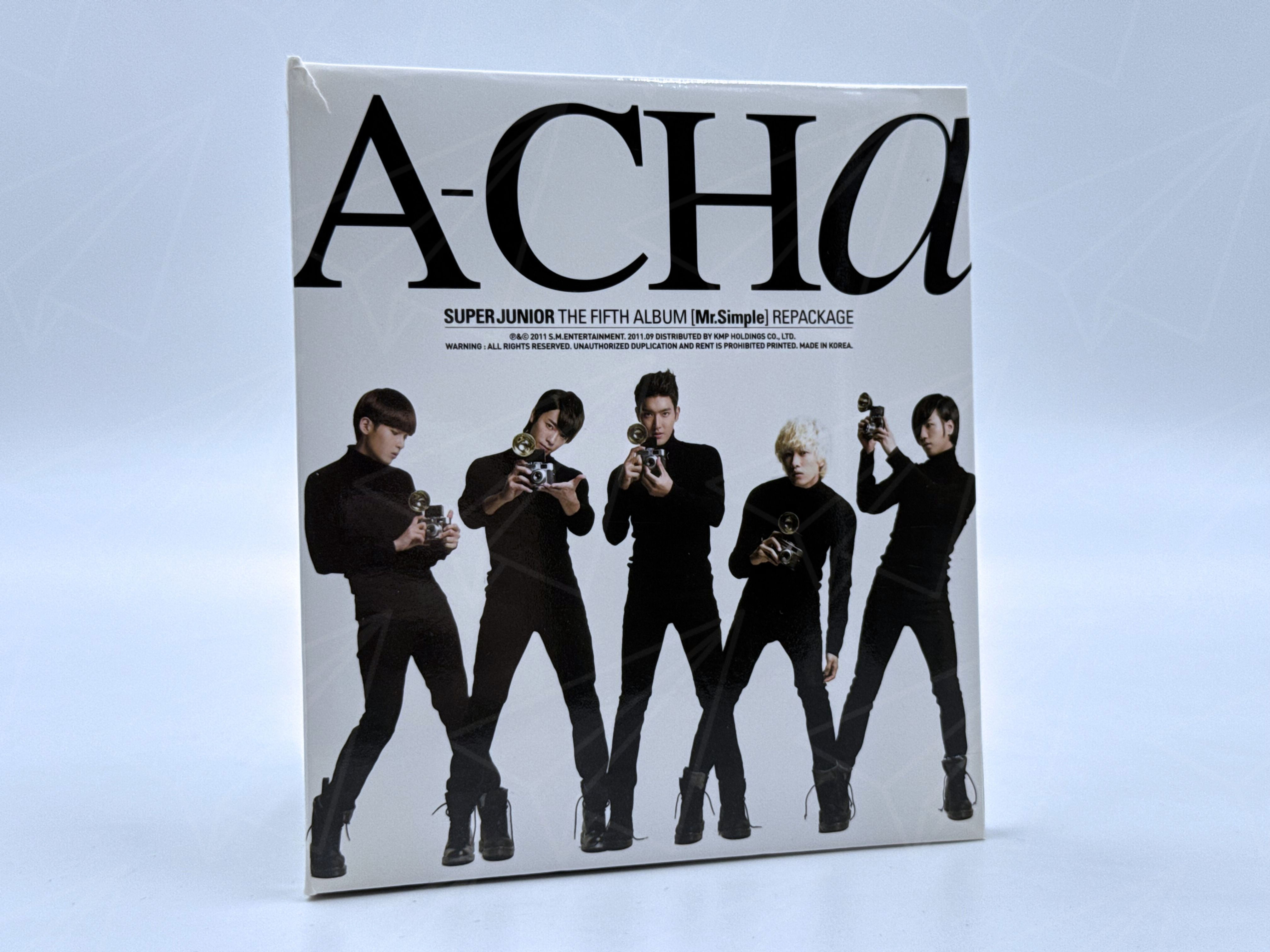 SUPER JUNIOR "A-CHA" ALBUM ABIERTO