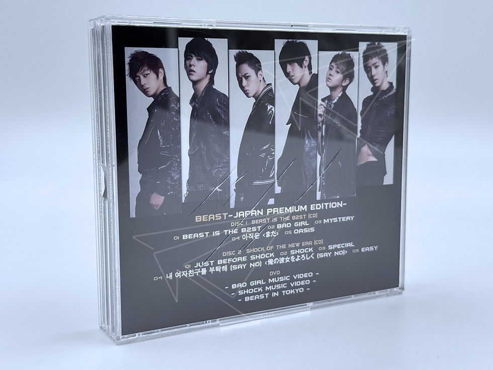 Miniatura: BEAST "BEAST JAPAN PREMIUM EDITION" ALBUM ABIERTO