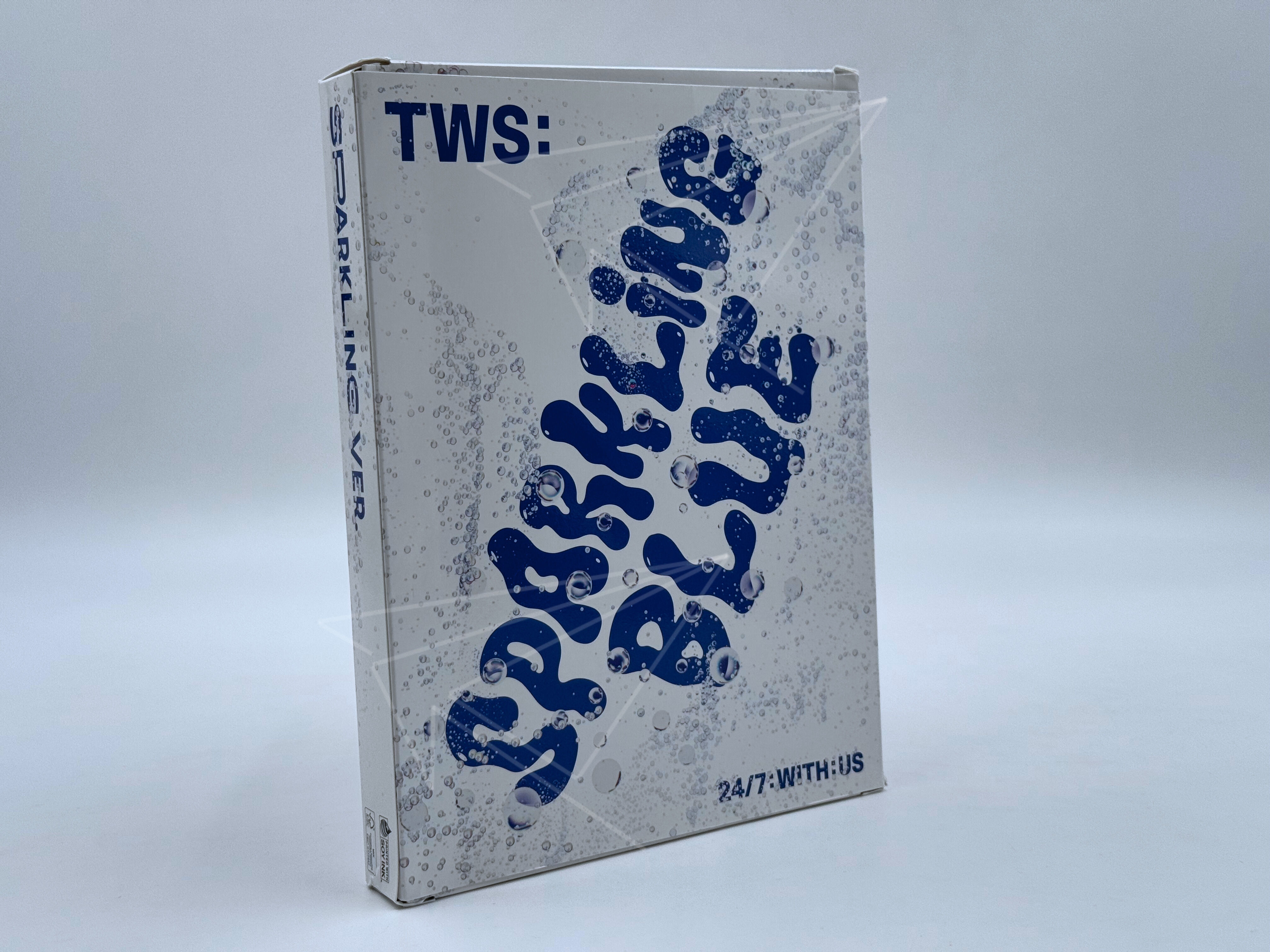 TWS "SPARKLING BLUE" ALBUM VERSIÓN SPARKLING ABIERTO