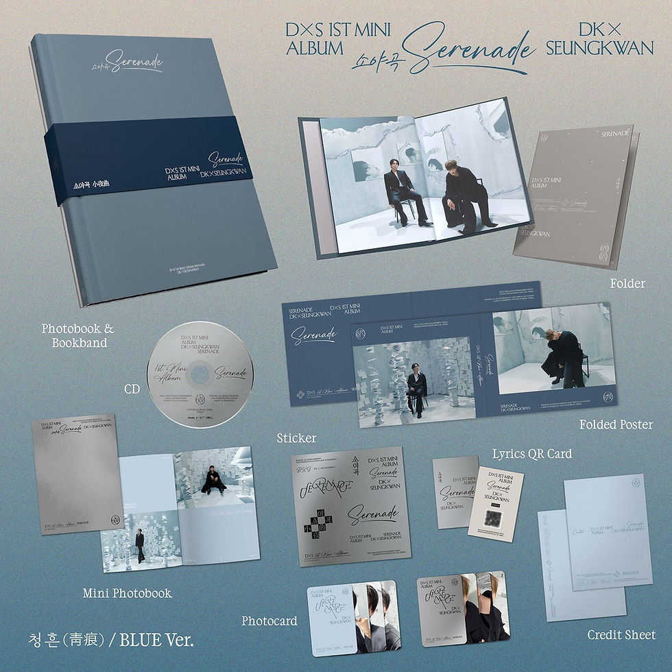 Miniatura: SEVENTEEN DXS "SERENADE" ALBUM VERSIÓN BLUE NUEVO