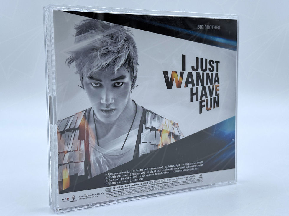 Miniatura: TEAM H "I JUST WANNA HAVE FUN" ALBUM VERSIÓN LIMITED EDITION ABIERTO