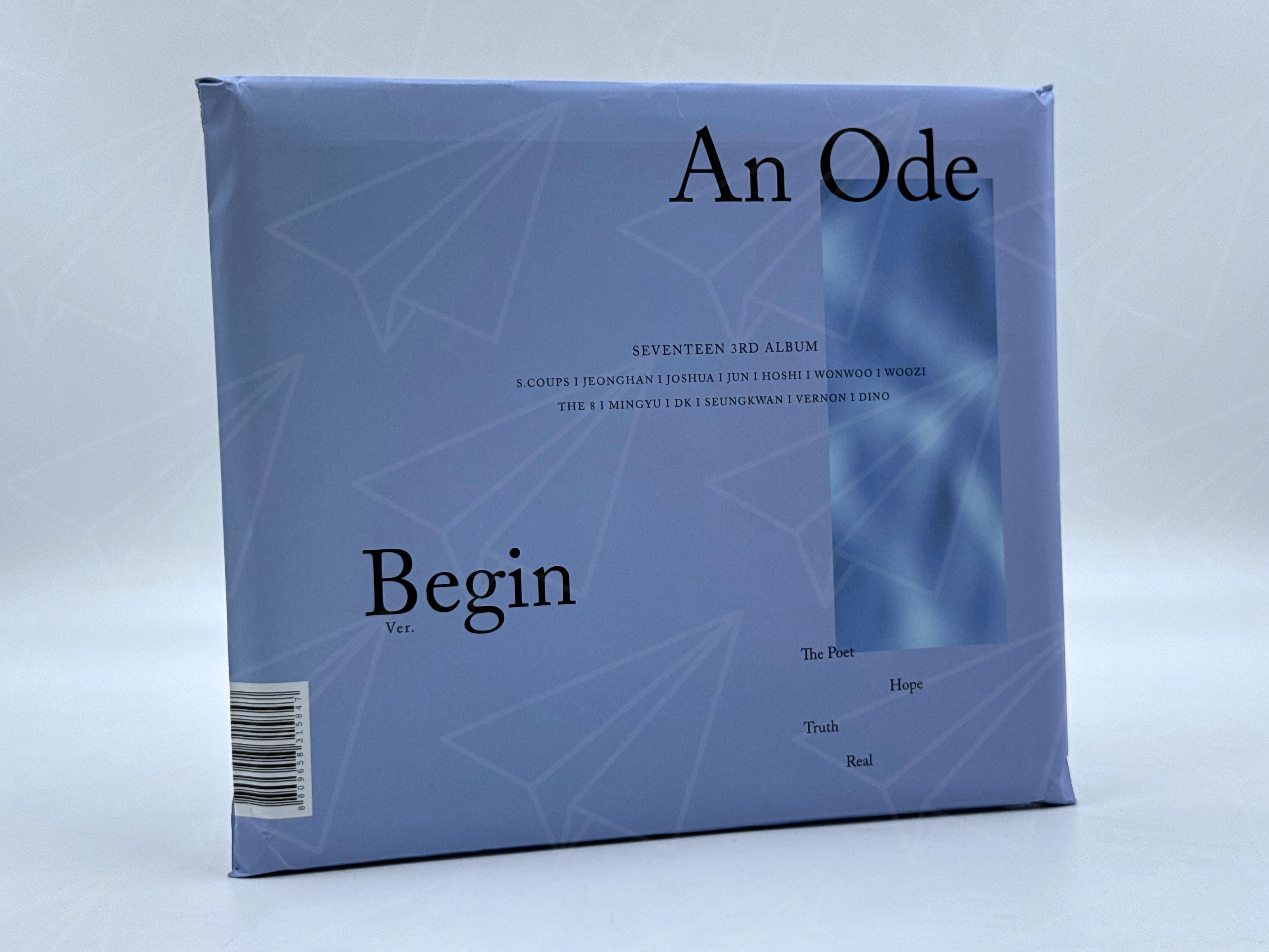 SEVENTEEN "AN ODE" ALBUM VERSIÓN BEGIN ABIERTO