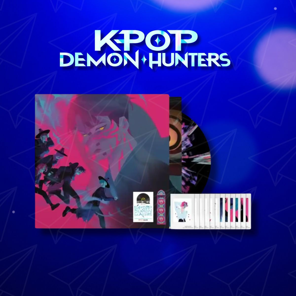 K-POP DEMON HUNTERS OST VINYL VERSIÓN SAJA BOYS RECORD STORE DAY NUEVO