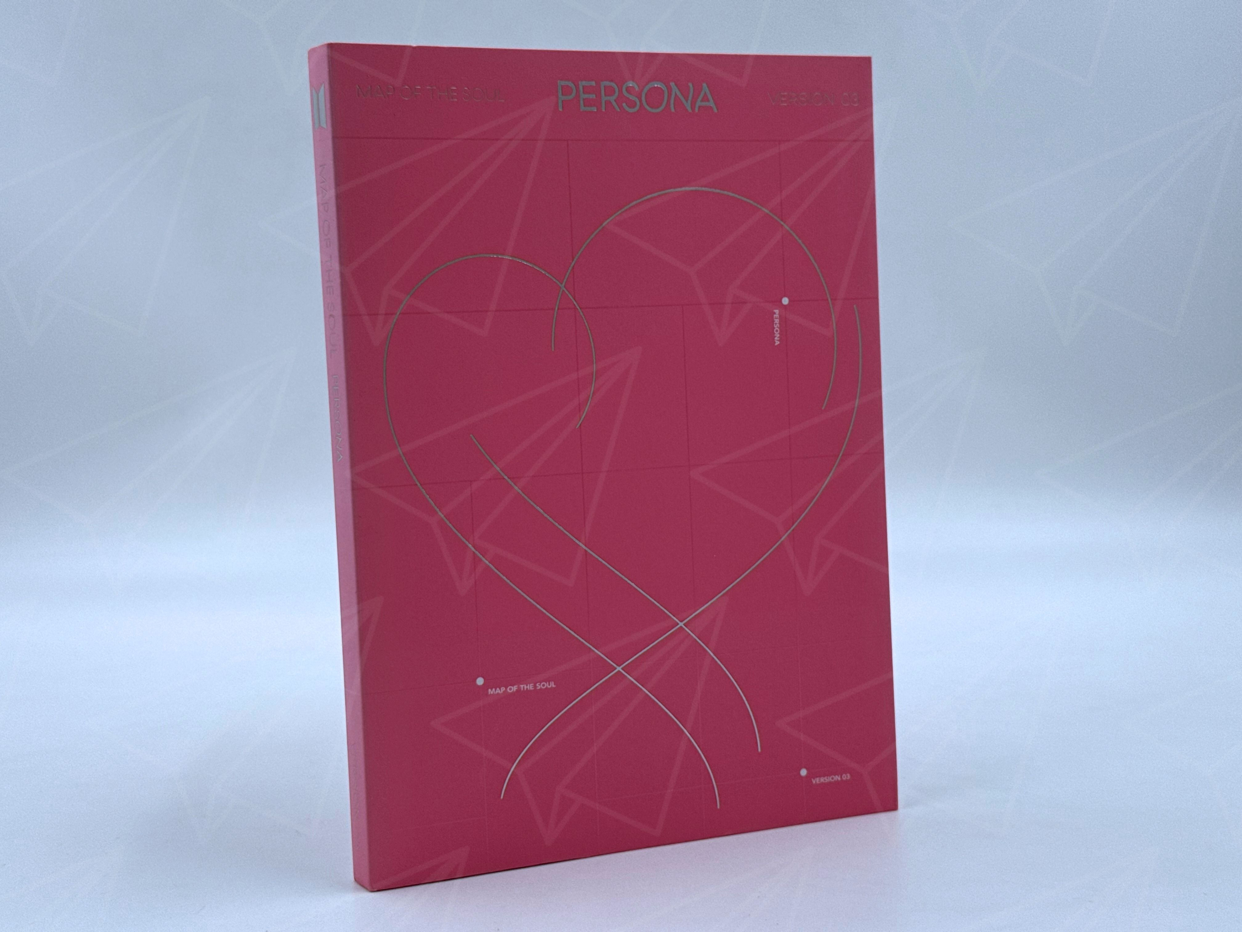 BTS "MAP OF THE SOUL: PERSONA" ALBUM VERSIÓN 3 ABIERTO