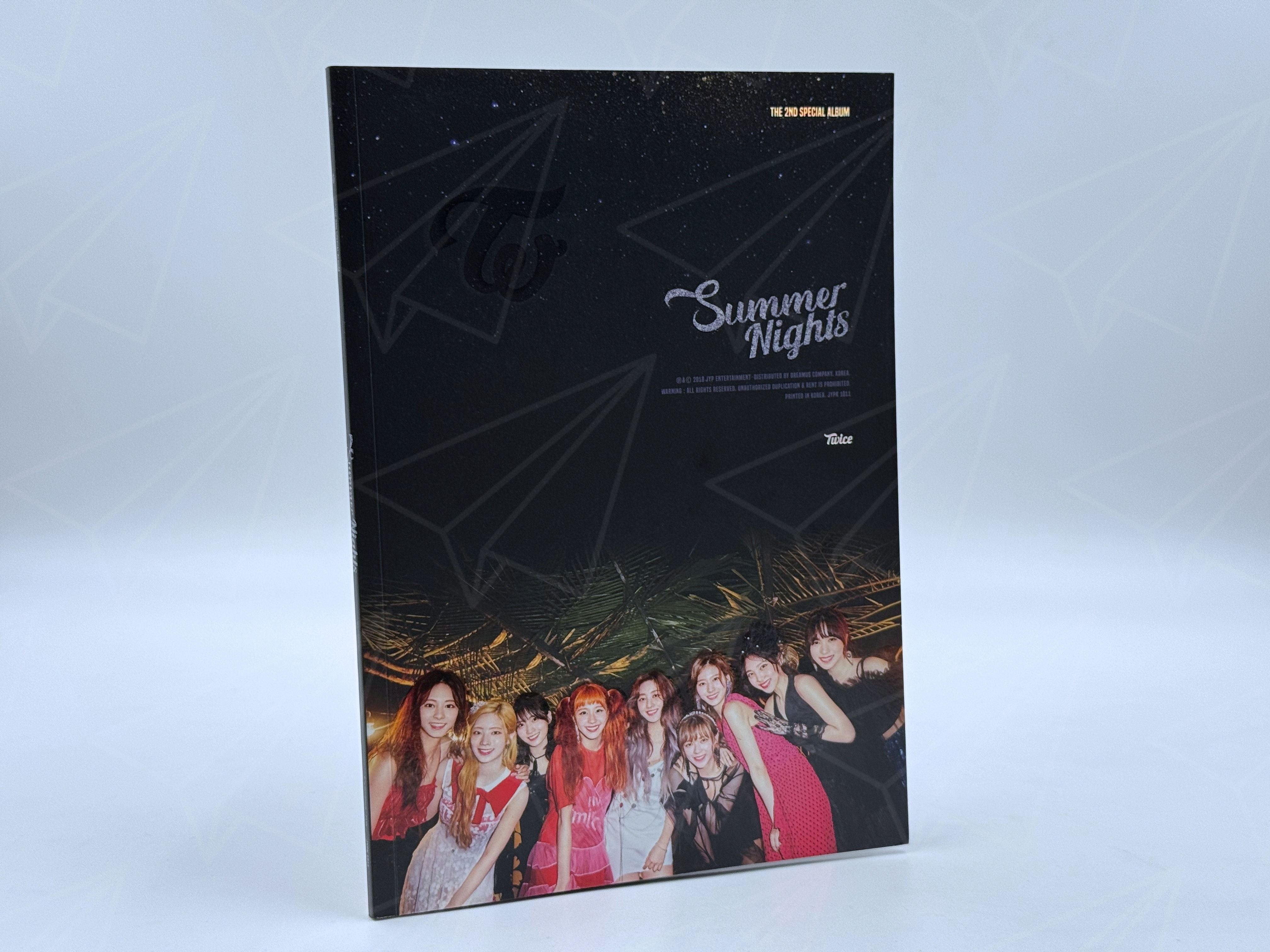 TWICE "SUMMER NIGHTS" ALBUM VERSIÓN C ABIERTO