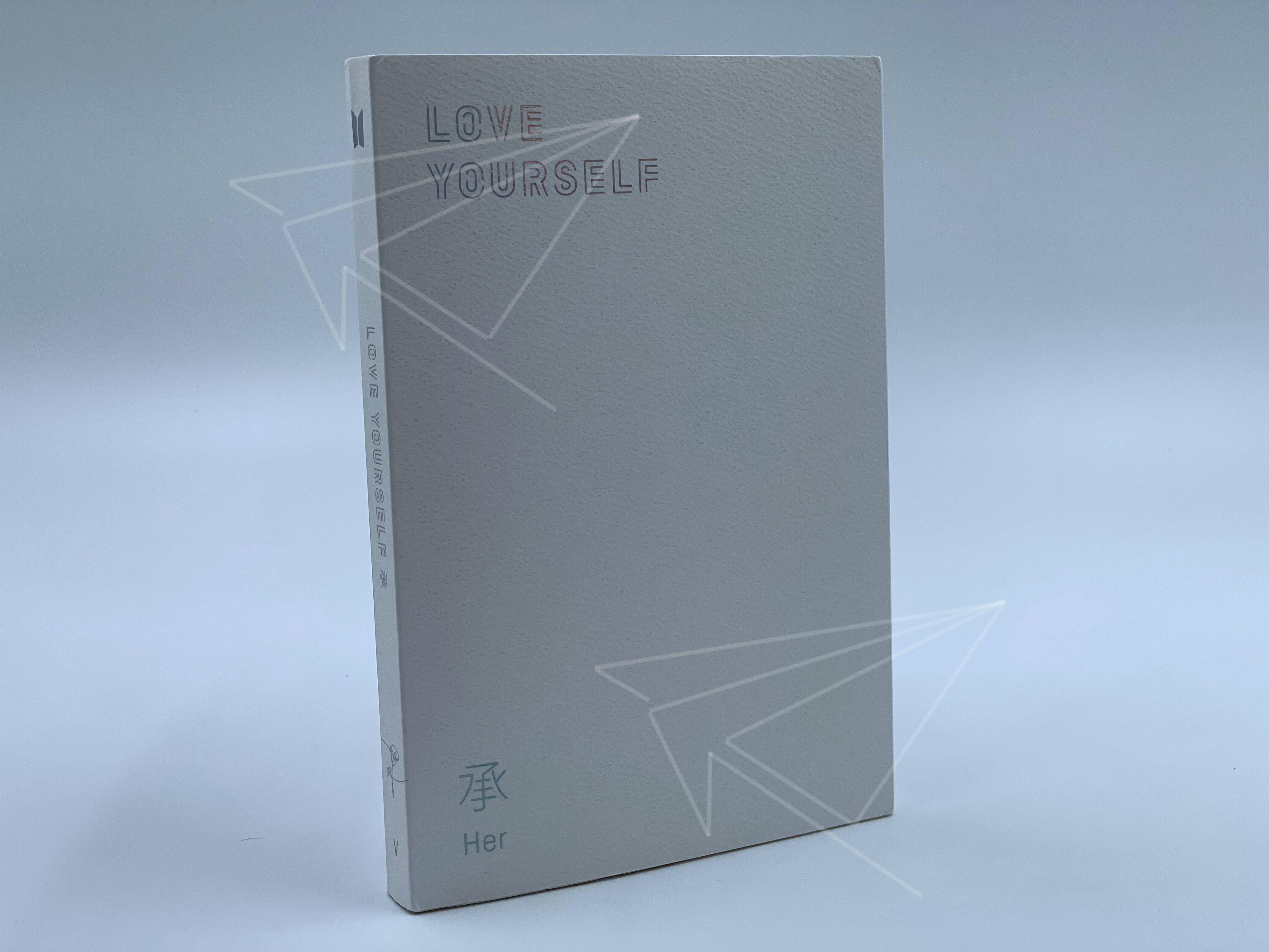 BTS "LOVE YOURSELF: HER" ALBUM VERSIÓN V ABIERTO