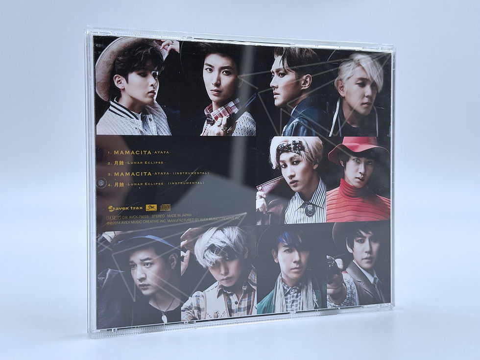 Miniatura: SUPER JUNIOR "MAMACITA - AYAYA -" ALBUM VERSIÓN REGULAR ABIERTO