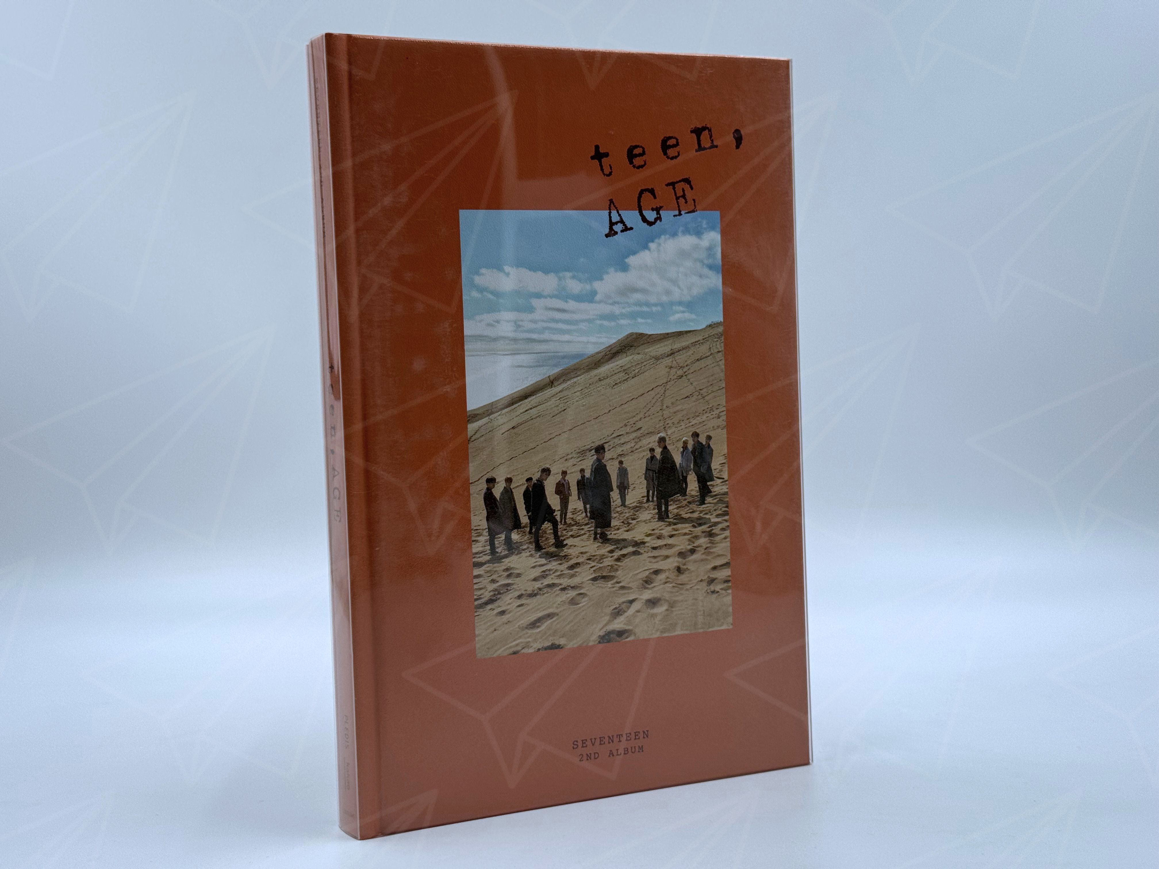 SEVENTEEN "TEEN, AGE" ALBUM VERSIÓN ORANGE ABIERTO