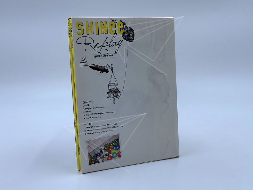 Miniatura: SHINEE "REPLAY" ALBUM VERSIÓN LIMITED ABIERTO