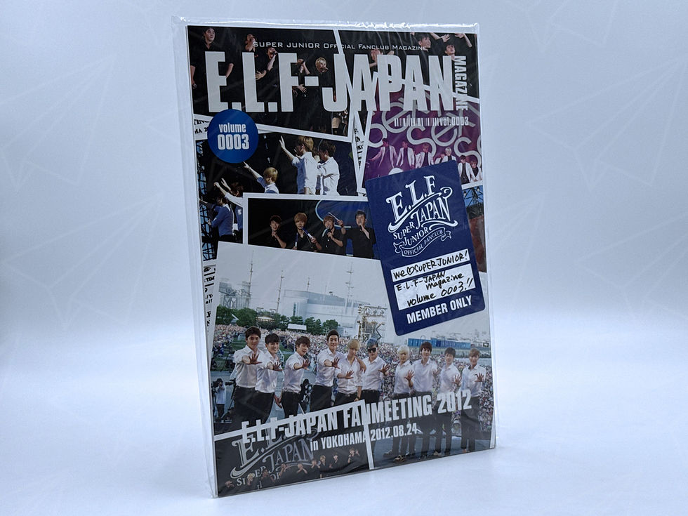 Miniatura: SUPER JUNIOR "E.L.F JAPAN MAGAZINE" VOL.3