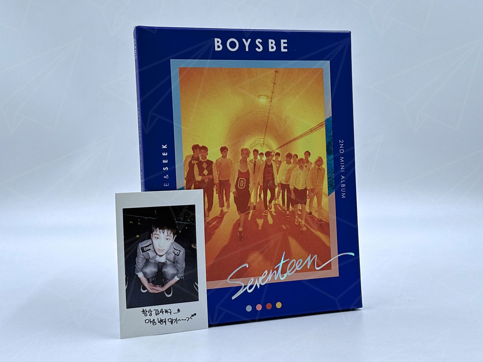 Miniatura: SEVENTEEN "BOYS BE" ALBUM VERSIÓN SEEK ABIERTO