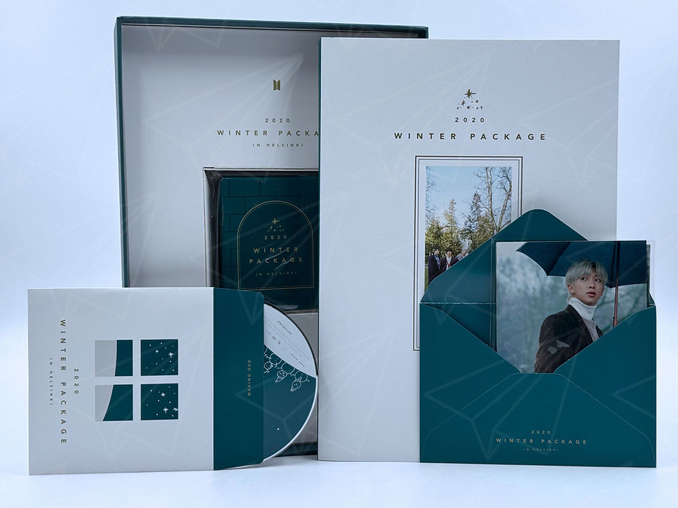 Miniatura: BTS 2020 WINTER PACKAGE ABIERTO