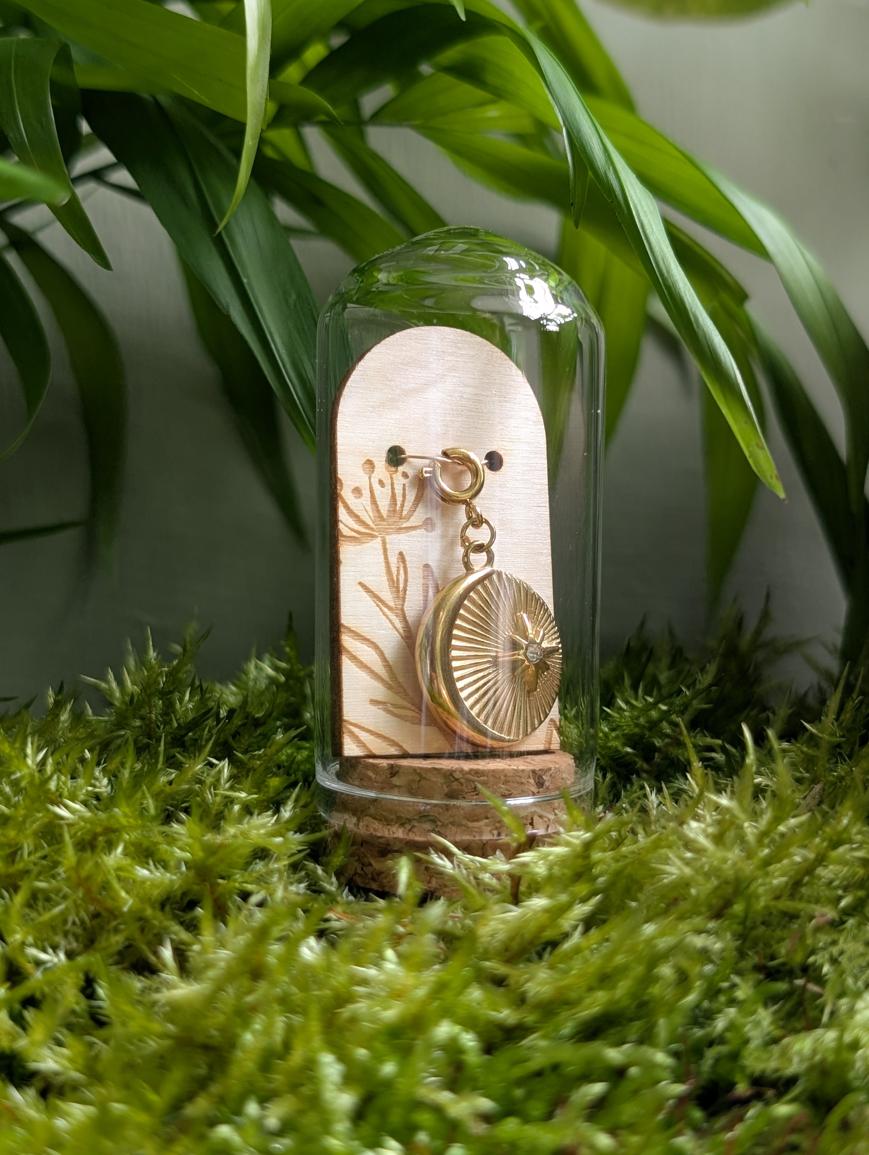 Bohemian - 18k Gold PVD Stainless Steel Charm