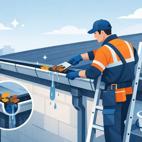 How to Clean Commercial Gutters Right