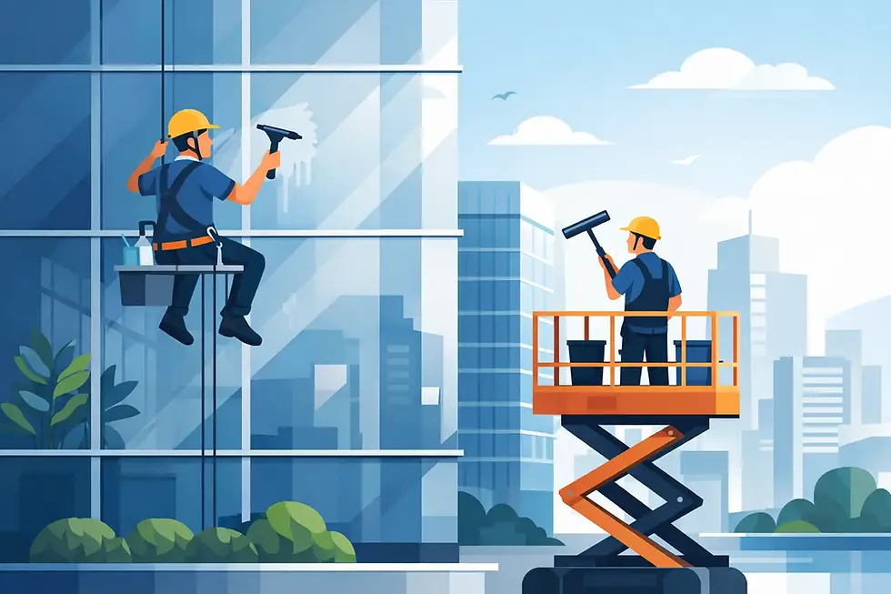 Window Cleaning for Office Buildings