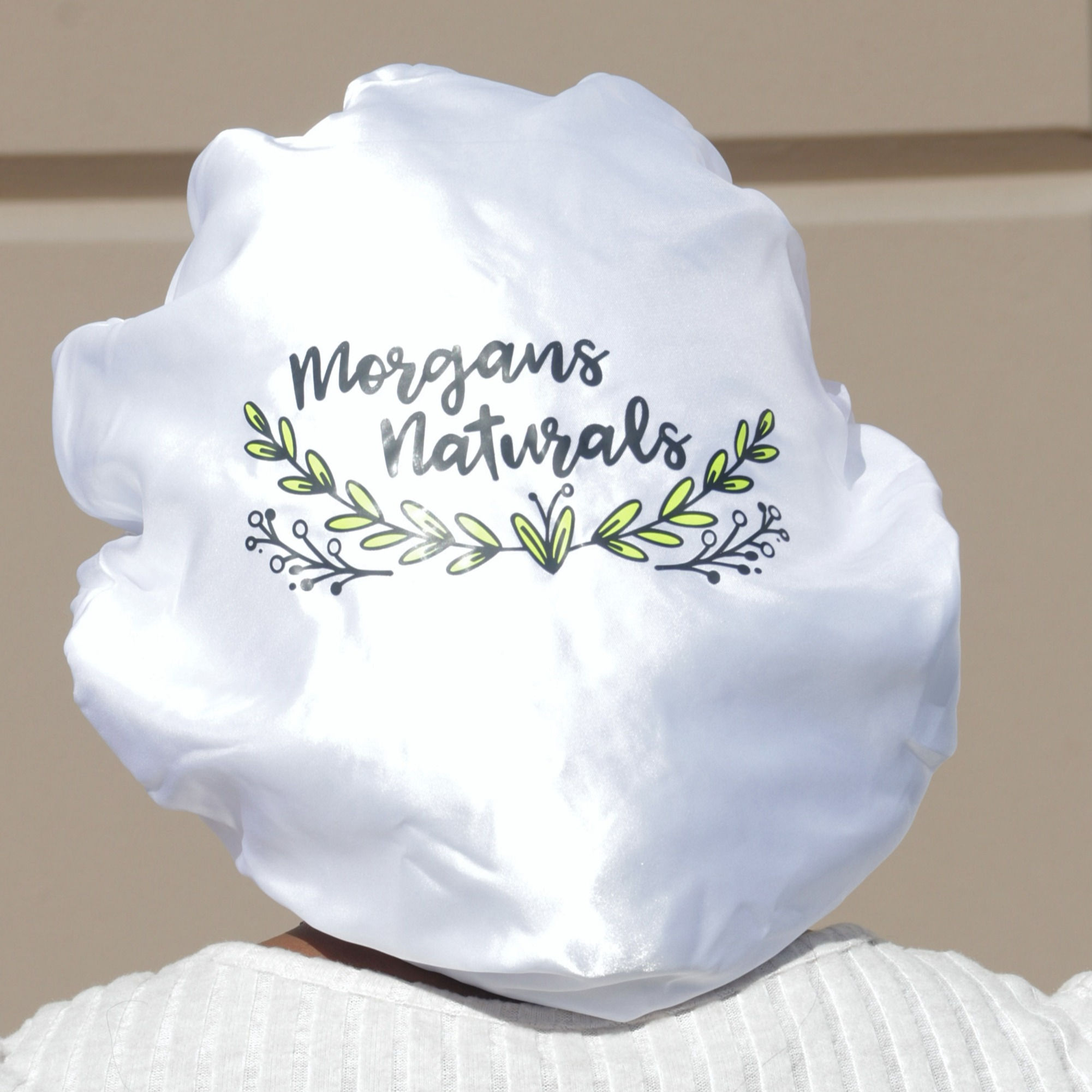 Drawstring Satin Bonnet