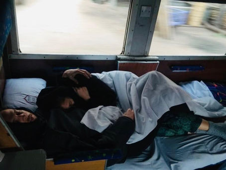 #3 Wir ruckeln im Zug nach Yangon