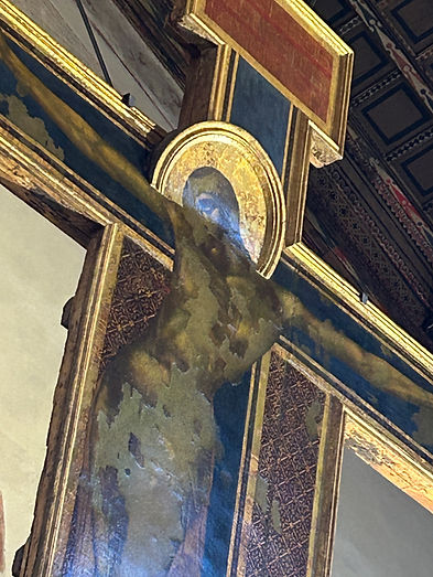 Particolare del Crocifisso di Cimabue