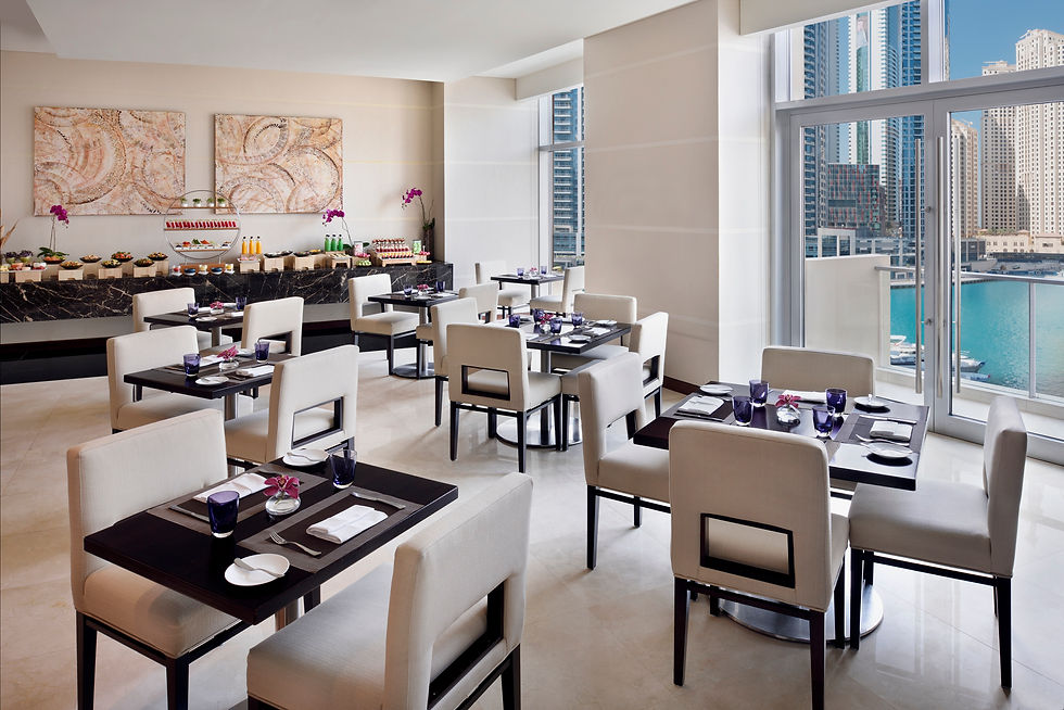 Address Dubai Marina club lounge