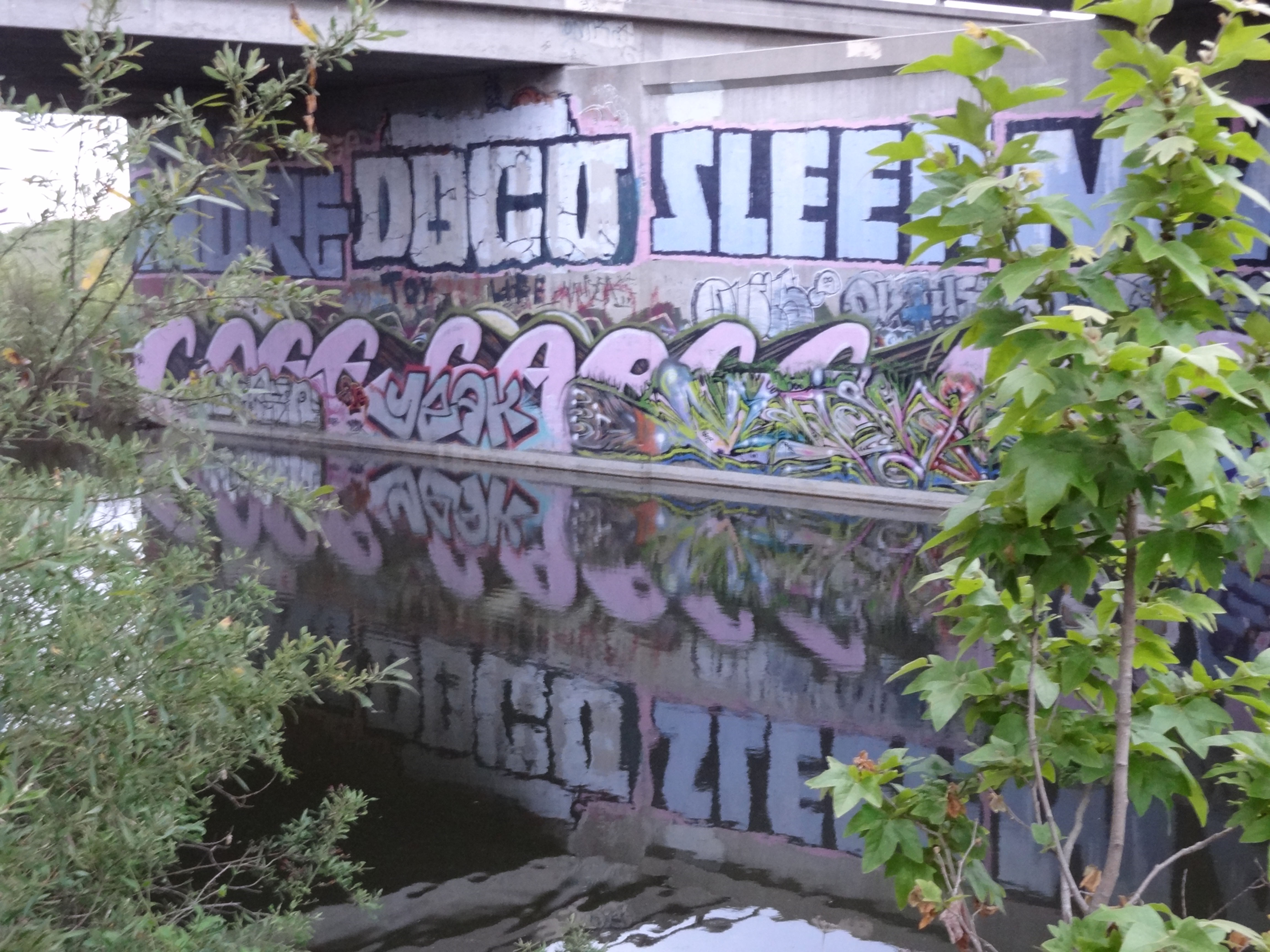 Ventura River Bridge Graffiti