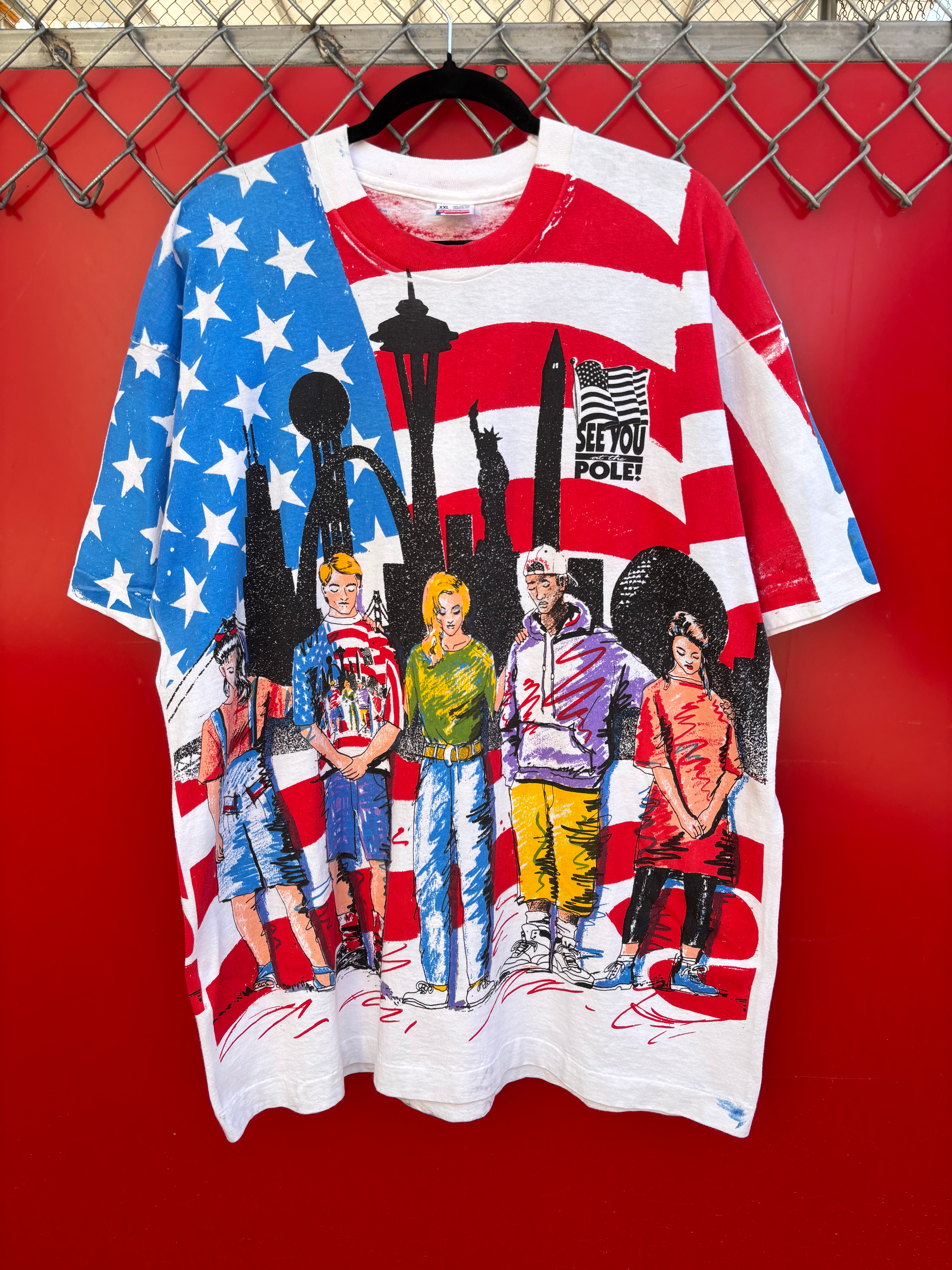 See You at the Poles Vote AOP Tee