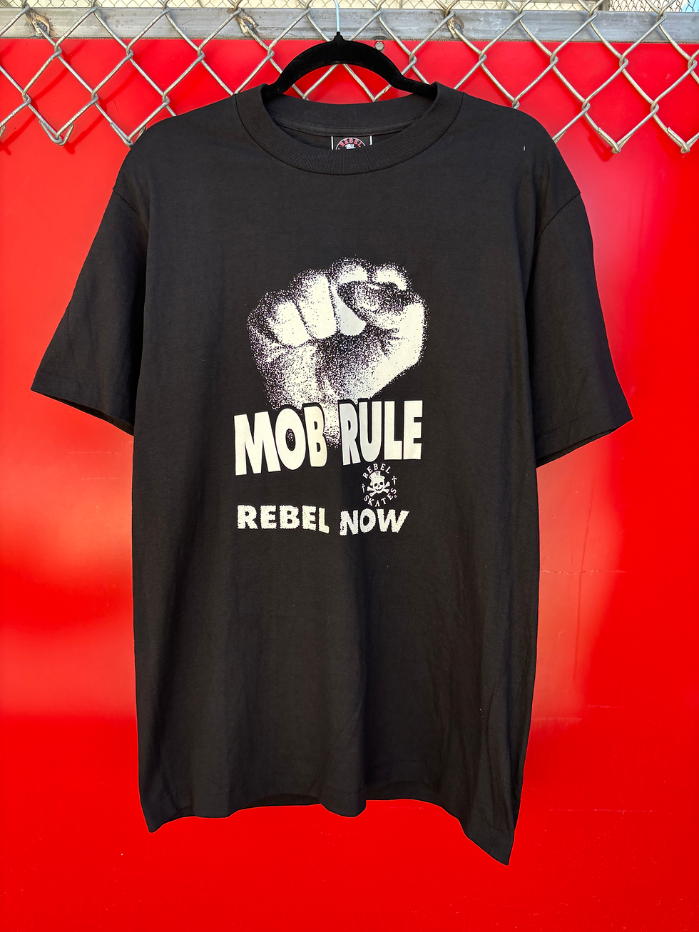 Rebel Skates Mob Rule Tee
