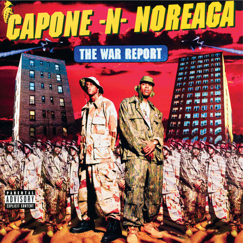 Capone-N-Noreaga War Report (Clear Vinyl w/ Red & Blue Splatter Vinyl)