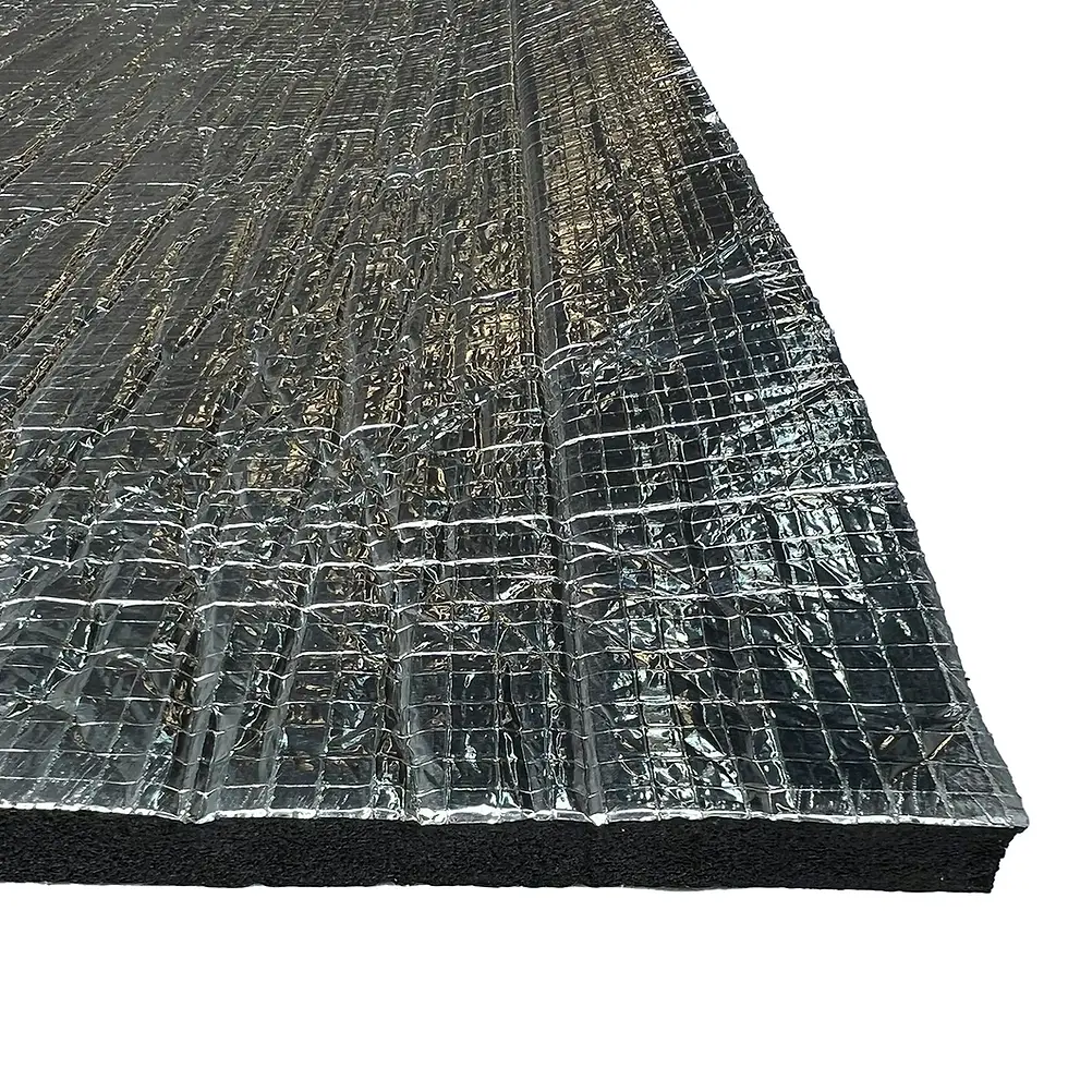 Thumbnail: Water-resistant and flame-retardant 12mm van acoustic liner for noise reduction.