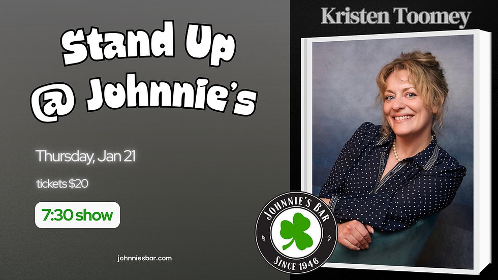Kristen Toomey at Stand Up at Johnnie's!