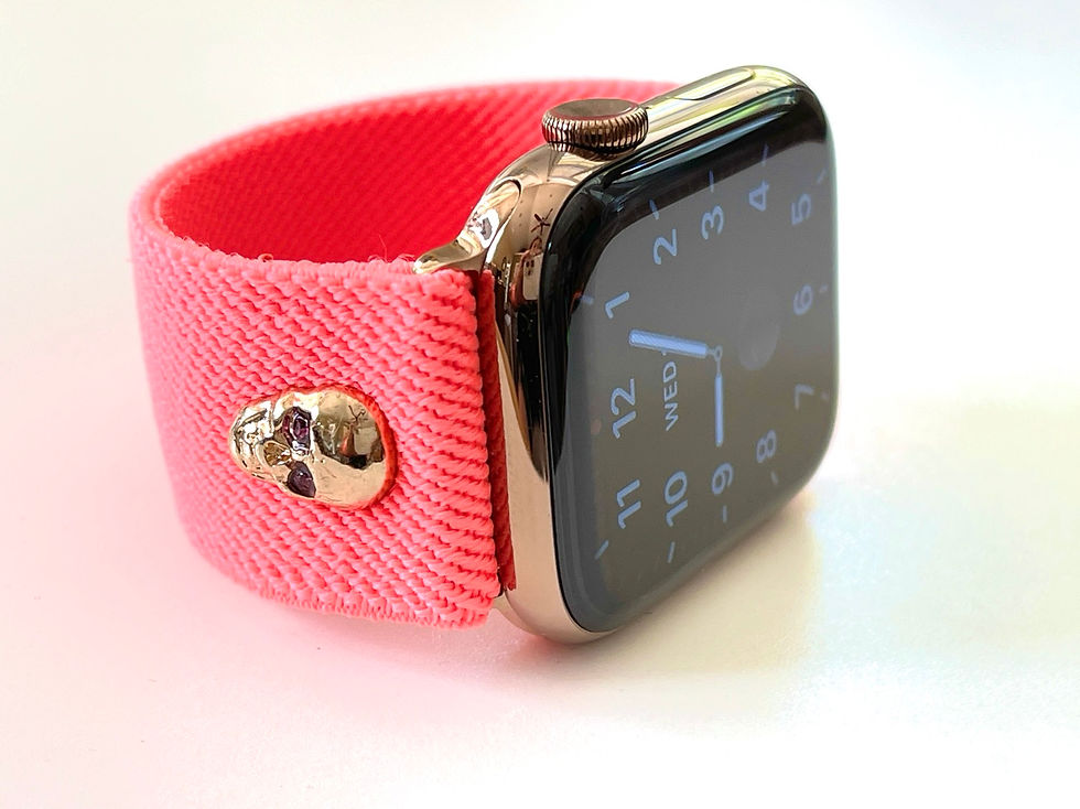 Thumbnail: Elastic Watch Band for Apple, Fitbit Versa, Fitbit Blaze