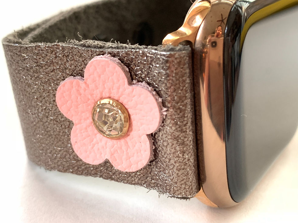 Thumbnail: Apple Leather Watch Band 4 3 2 1  Fitbit Blaze/Versa Butter soft leather