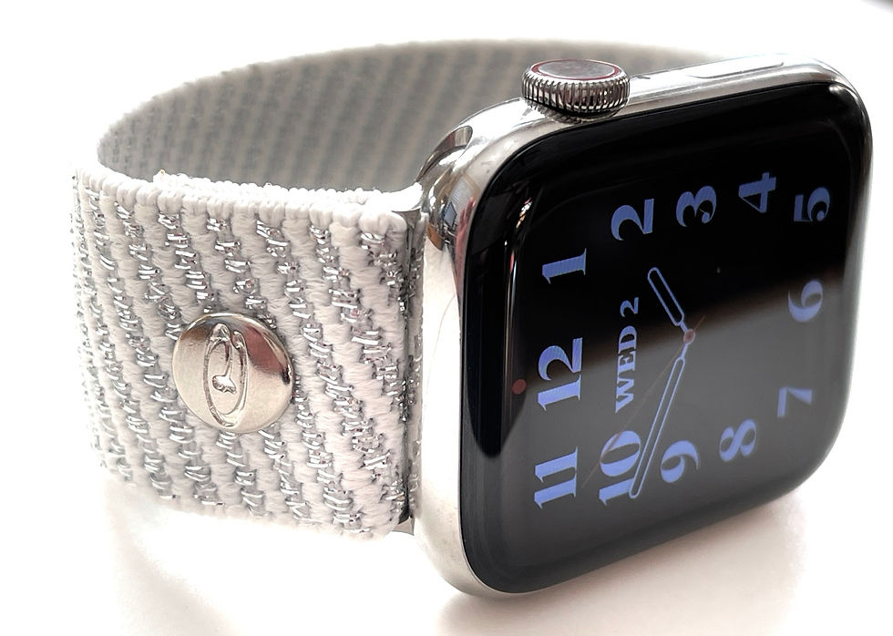 Thumbnail: Elastic Apple Watch Band Holiday Frost