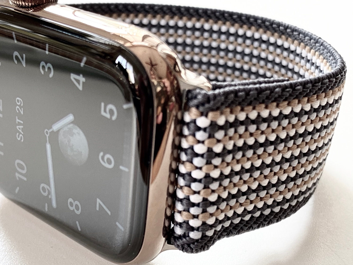 Elastic Apple Watch Band / Fitbit Designer Stripes will