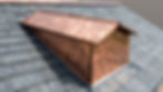 Copper dormer roof detail in our copper roofing portfolio