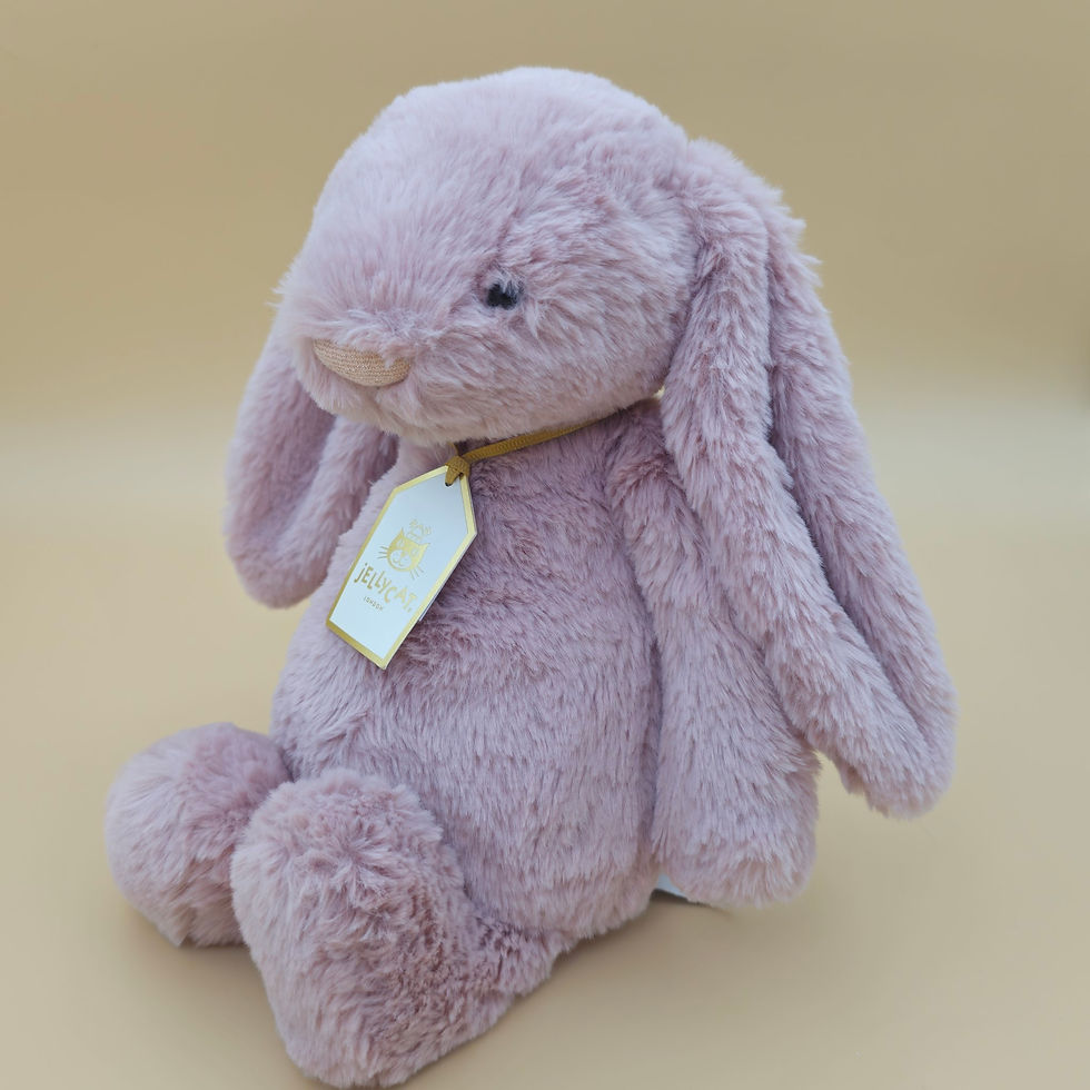 Jellycat Bashful Luxe Bunny Rosa Medium