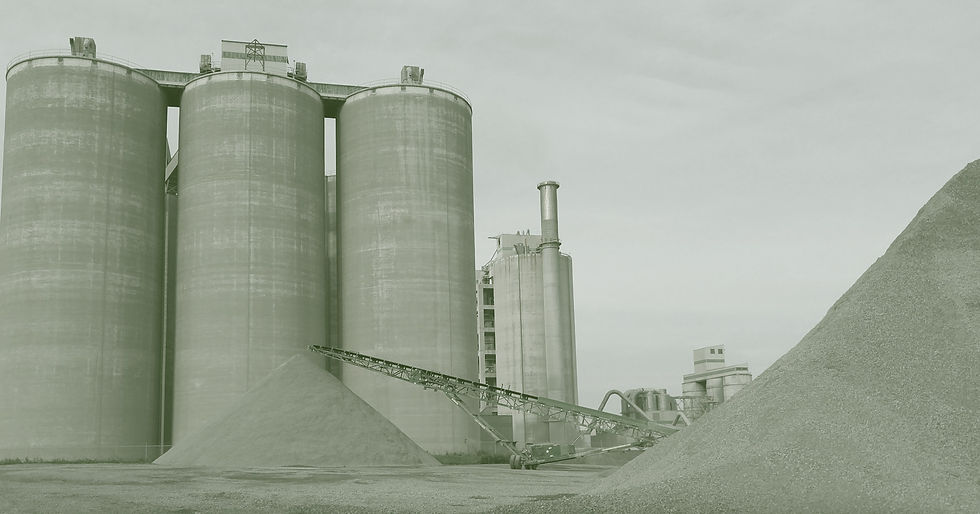 A cement manufacturing plant in Ontario, Canada. Image Credit: Flickr/Kobie Mercury-Clarke