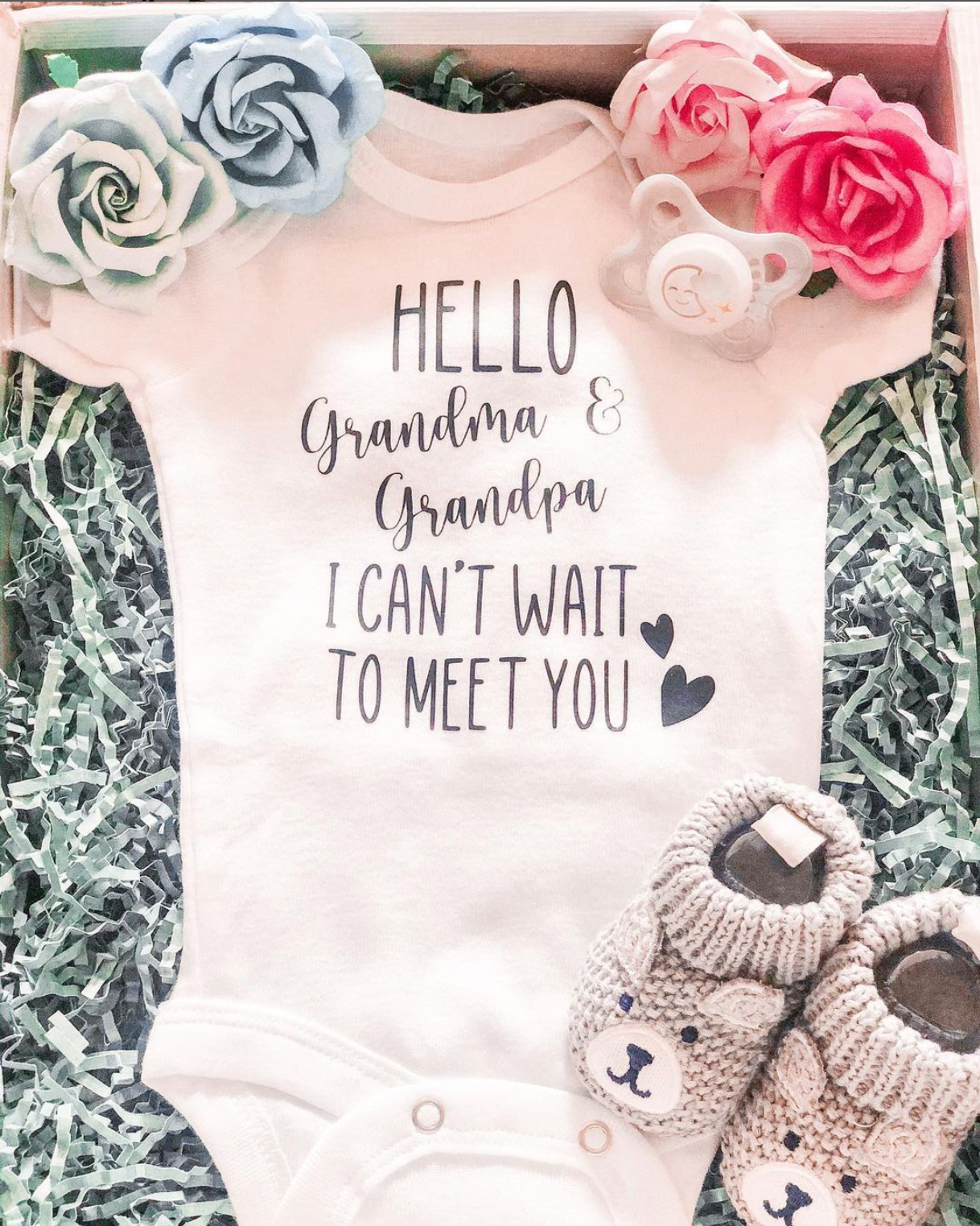 Custom Announcement Onesie