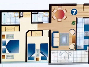 Se vende departamento de 2D,2B,1E,65m², Edificio Don Pedro VII, Temuco.