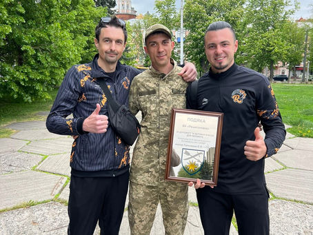 Наш клуб отримав подяку від 3-го механізованого батальйону 66-ї ОМБр