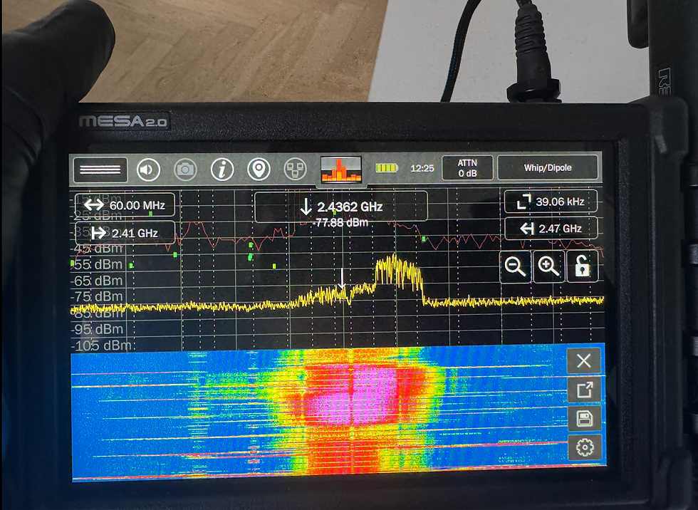 TSCM Bug Sweep Equipment MESA2